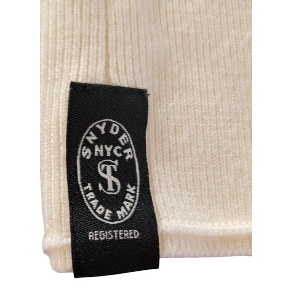 Todd Snyder Cream Merino Wool Sweater Crewneck Textured Knit Mens - Picture 4 of 7